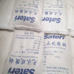 Sodium sulphate.