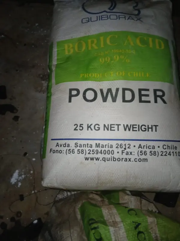boric acid powder