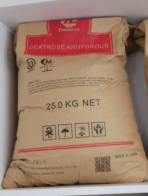 Dextrose anahaydrose